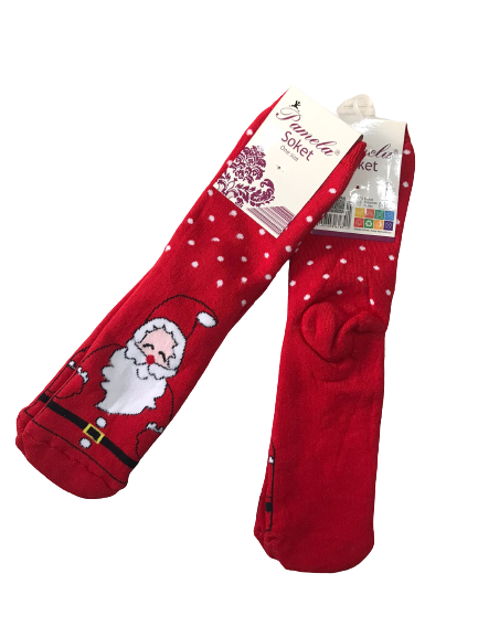 Octagon Havlu Çorap Yılbaşı Serisi Noel Baba 1