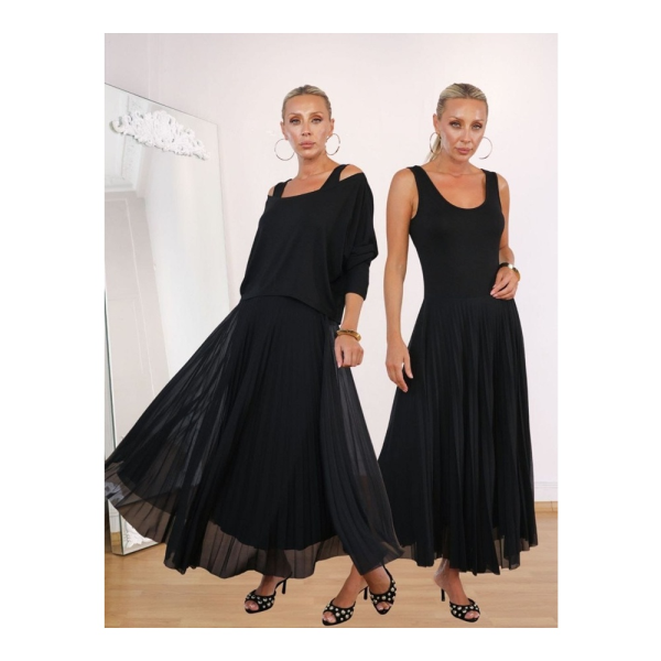 Elbise Viskon 2'li Lina