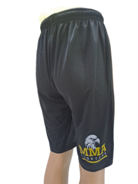 ŞORT MMA LOGOLU SİYAH